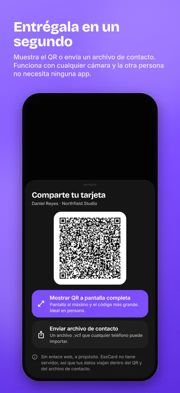 EssCard: Compartir