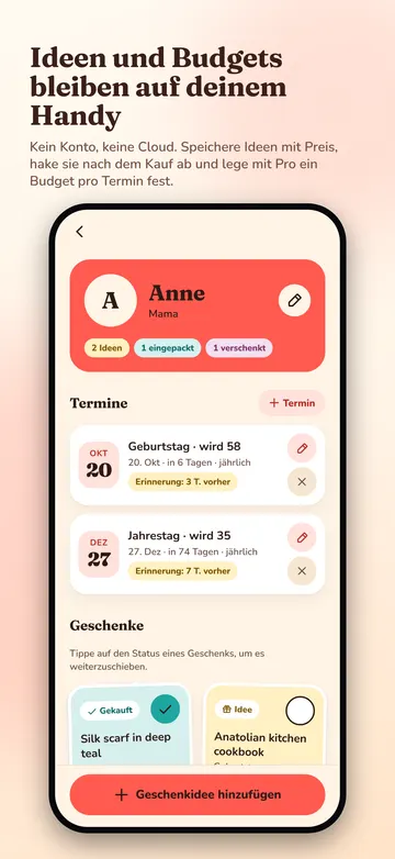 EssGift: Geschenkideen