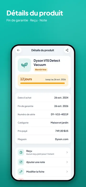 EssVault: Détail d'un article