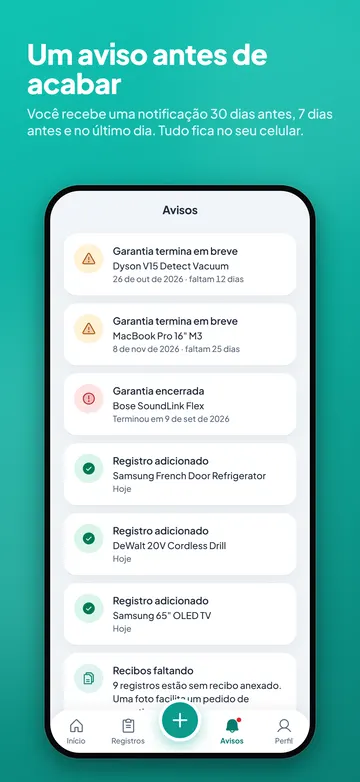 EssVault: Lembretes